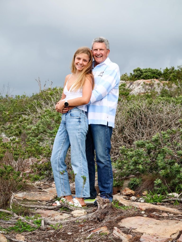 dad and daughter
